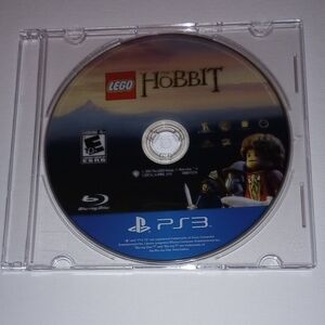LEGO The Hobbit PS3 Game Disc with Blue and Brown Cover